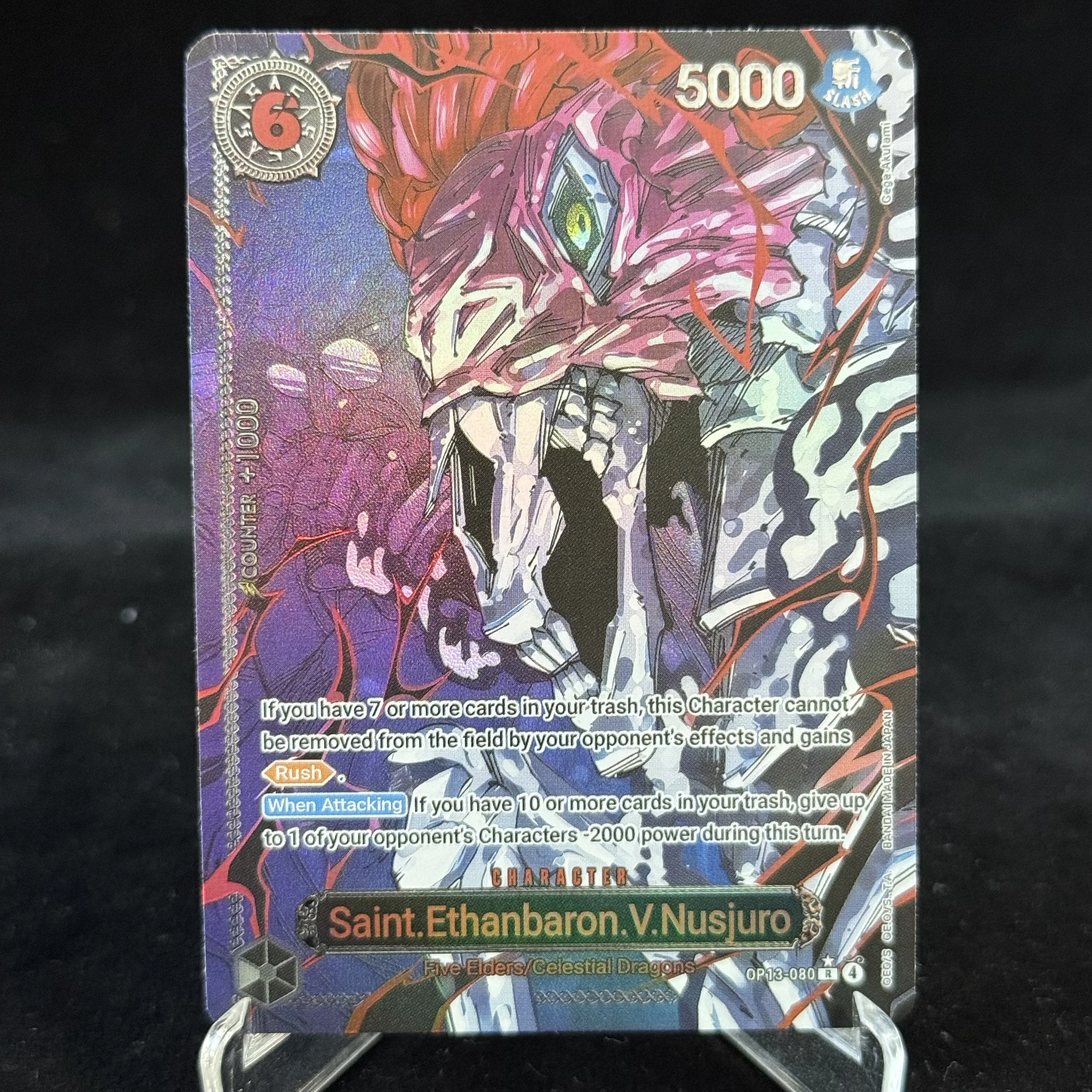 قطعة واحدة بطاقة OPCG لوفي نامي روجر تعليم اللعب لتقوم بها بنفسك هواية المقتنيات لعبة جمع بطاقات أنيمي الإنجليزية/اليابانية