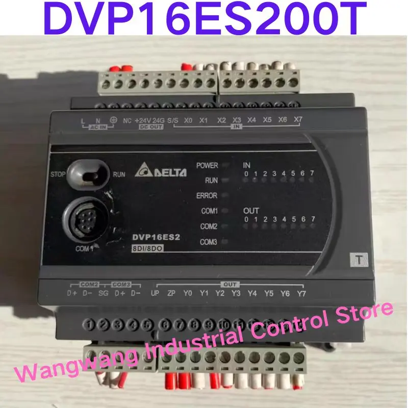 Second-hand test OK , PLC  DVP16ES200T