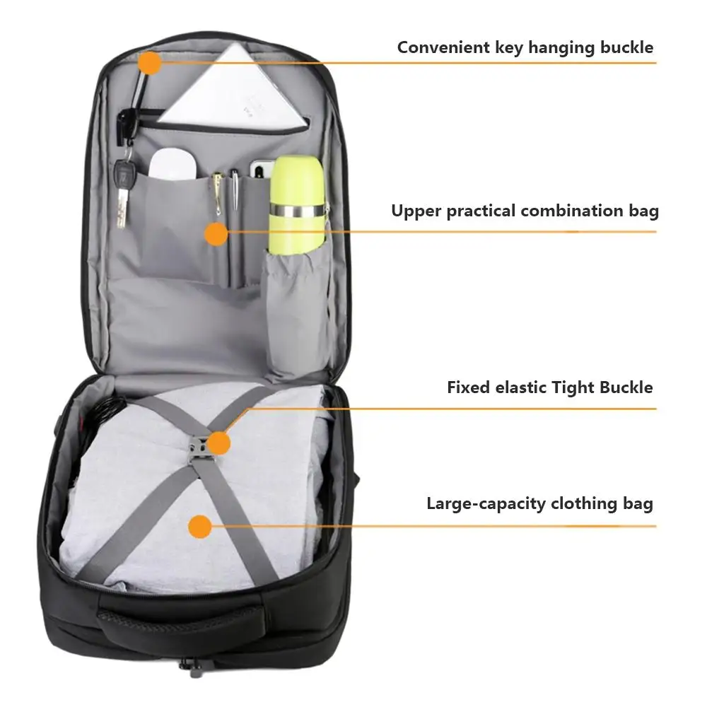 13.3 14 15.6 Inch Laptop Bag For Men Women Daily Using For Teenagers Computer Bolsa Notebook Travel Business Waterproof Backpack