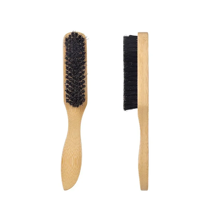 Men Styling Comb Beard Hair Brush Face Massage Shaving Comb Barber Anti-knots Moustache Brush Professional Wooden Comb