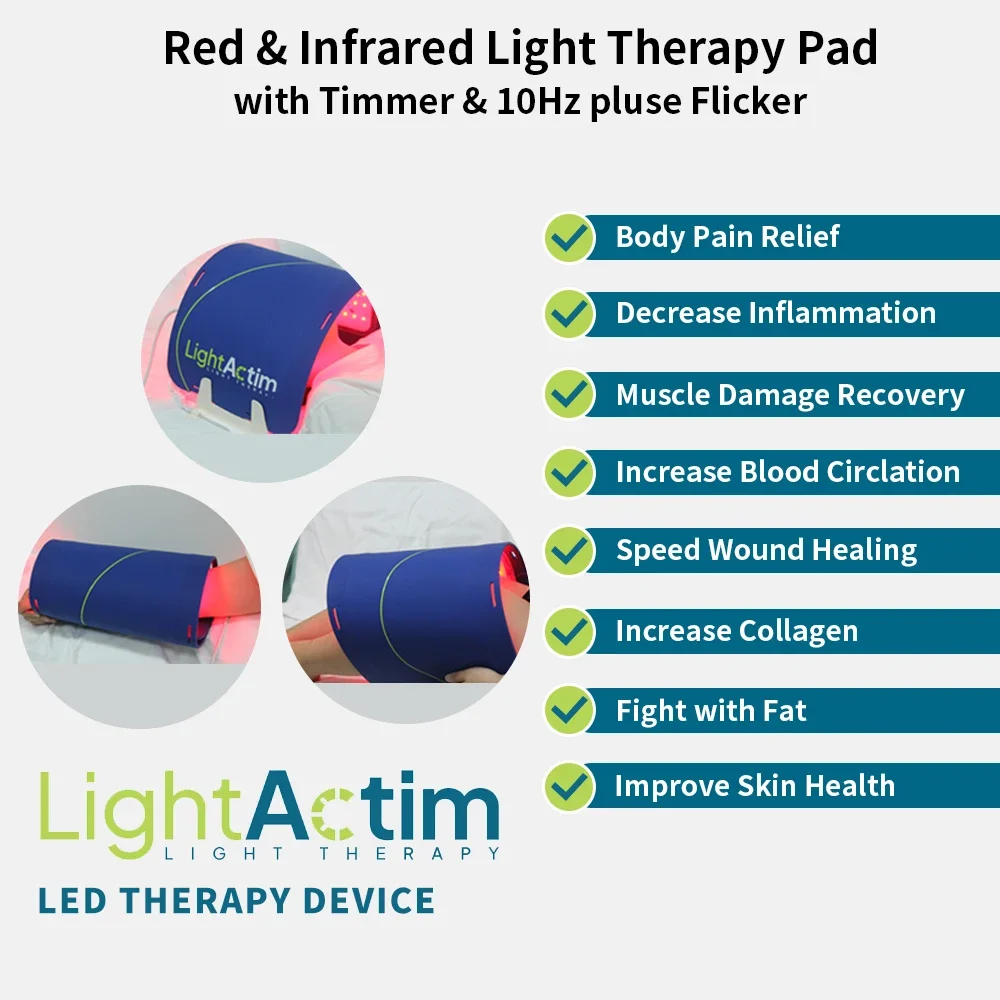 Celluma 6 Full Body Pulse Design 630nm 850nm RED Light Therapy PDT Light Therapy LED Red Light Therapy Infrared