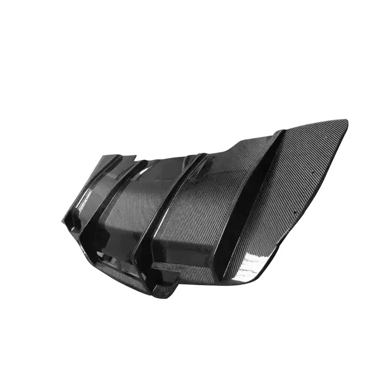 For C Class W205 C205 C63 Coupe 2015-2017 Carbon Fiber Rear Bumper Diffuser 5