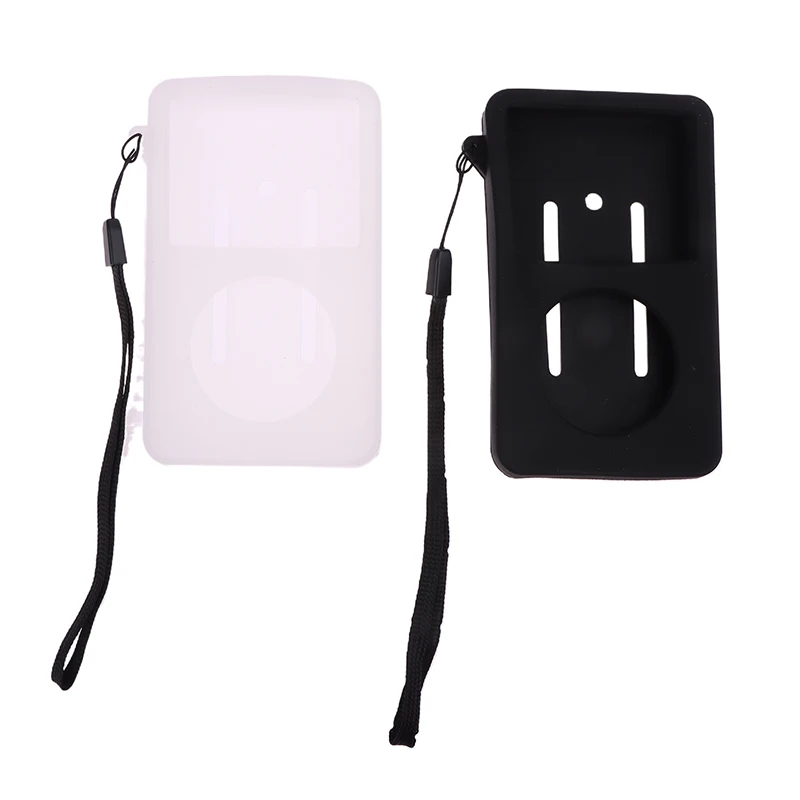 For Classic 80/120/160G Silicone Cover Case Anti-fall Protective Skin-friendly Carrying Cases White/Black Anti-scratching image 3