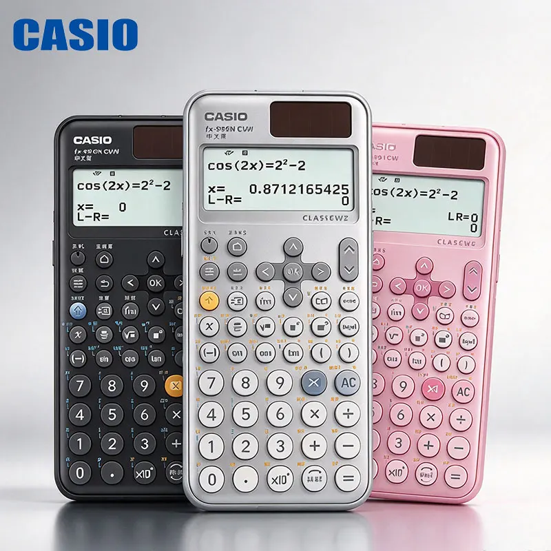 Casio FX-991CN CW/82ES-PLSA/DH-12/DX-12B Fast polynomial solver scientific calculator high precision function general science