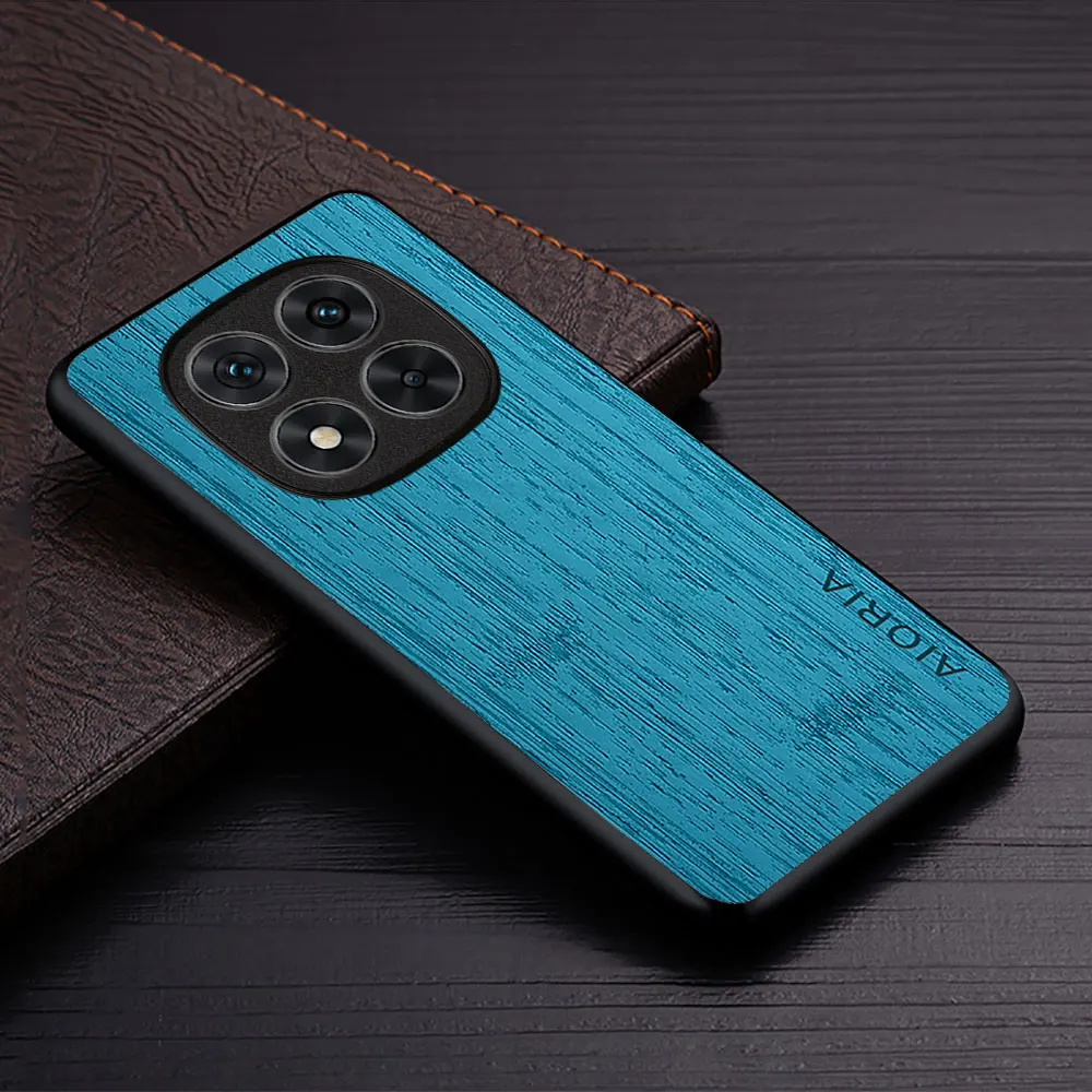 Case for Xiaomi Note 14 Pro Plus 4G 5G funda bamboo wood pattern Leather new phone cover Luxury coque for Redmi Note 14 Pro case