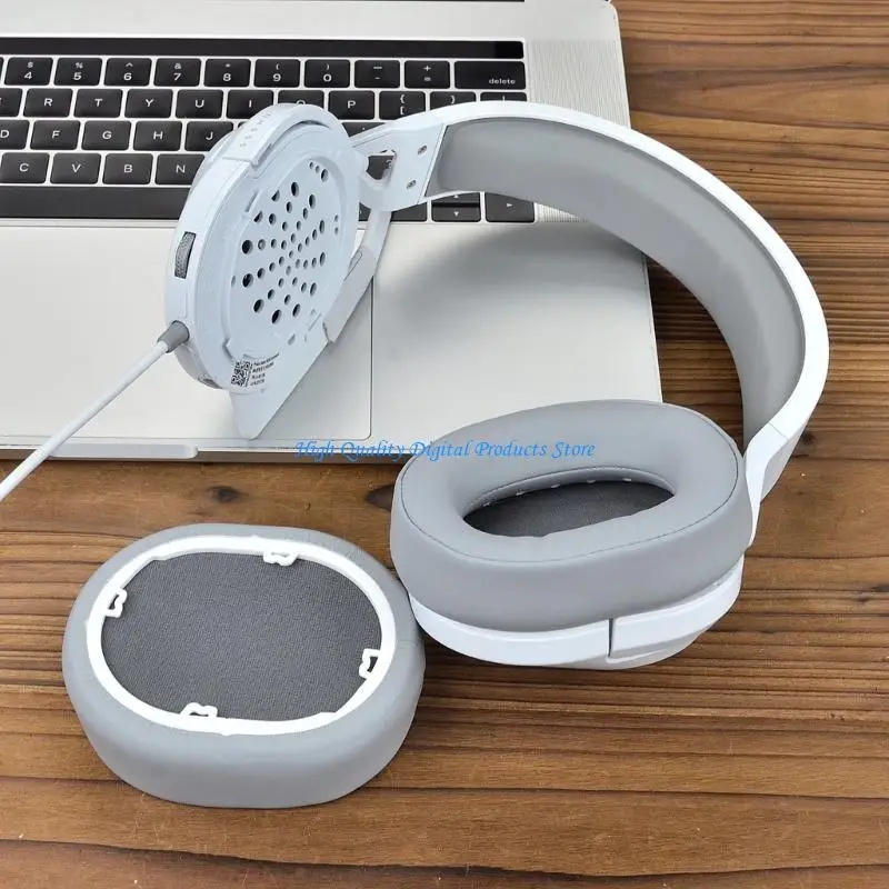 U2JE Earbocchi auricolari durevoli per HS55 HS65 Earphone Memory Sponge Earcups auricolari