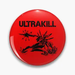 Ultrakill  Soft Button Pin Badge Lapel Pin Clothes Cute Decor Collar Creative Gift Hat Brooch Jewelry Funny Fashion Women