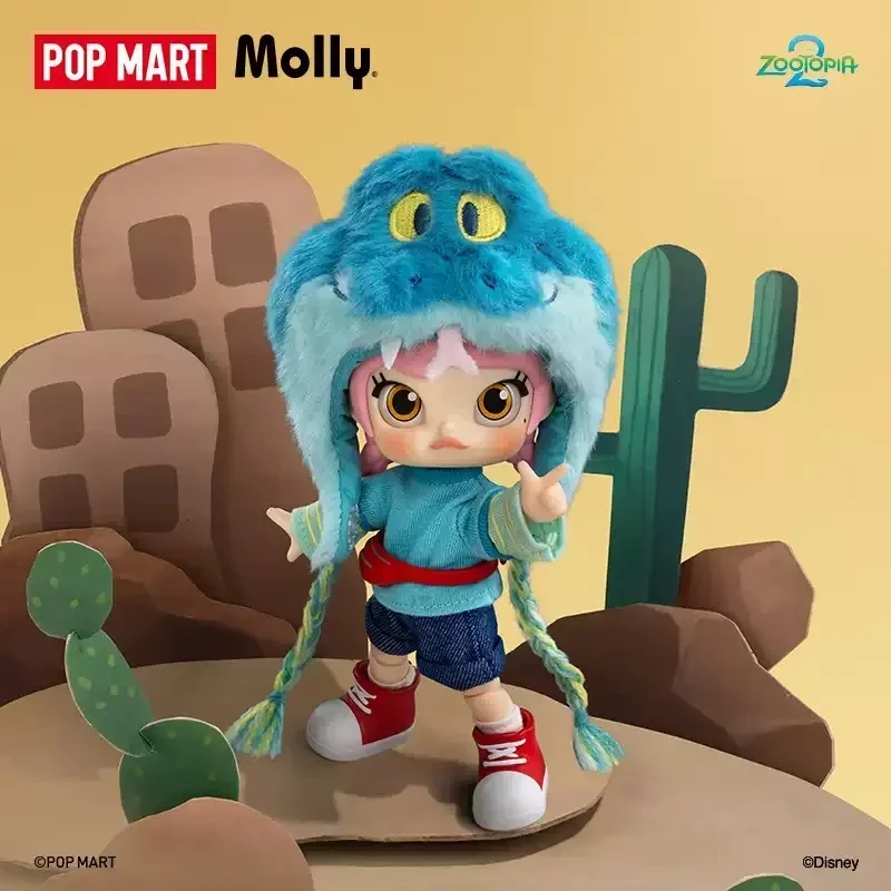 

POP MART MOLLY ZOOTOPIA 2 Series 1/12 Mystery Box Genuine Blind Box Guess Toys Bag Ornament Figurines Home Decor Desktop Dolls