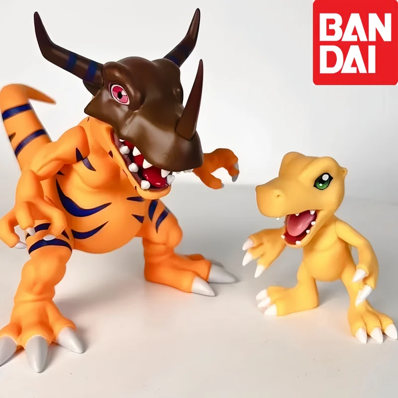 New Arrival  High Quality Digimon Aguku Beast Gabu Beast Anime Peripheral Models Mini Handheld Dolls Desktop Decoratio Ornaments