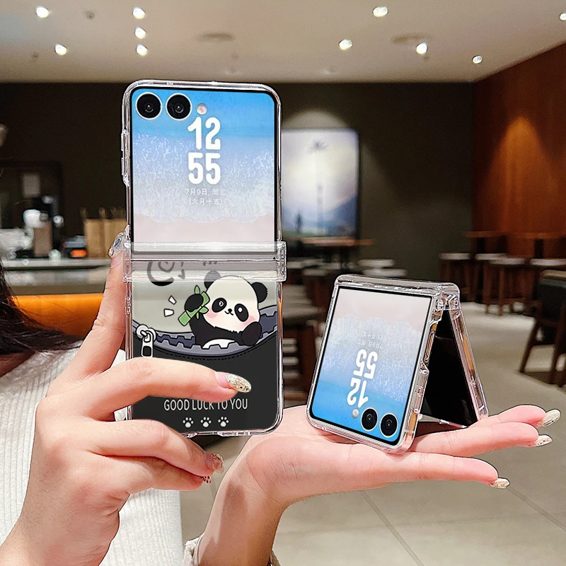 Sevimli Panda Desenli Telefon - Phone Cases Z Flip 6 incelemesi ve fiyatı