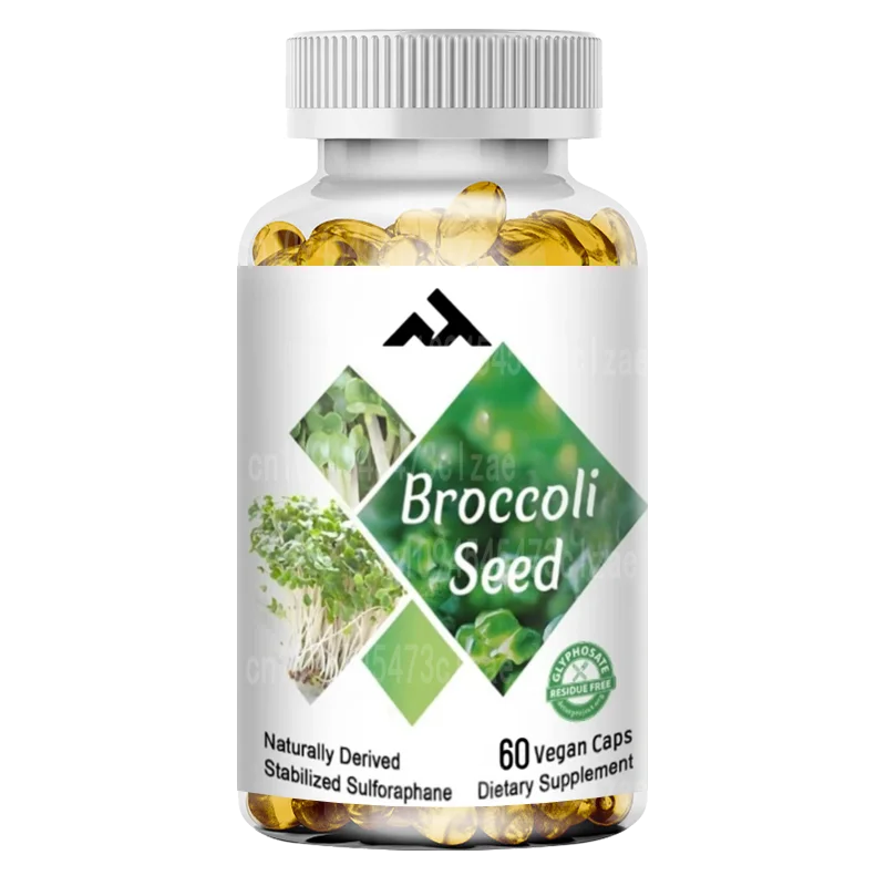 

Broccoli Seeds - Vitamin & Mineral Supplement, Strengthens Neurons, Heart and Brain Health, Fights Free Radicals, Detoxifier