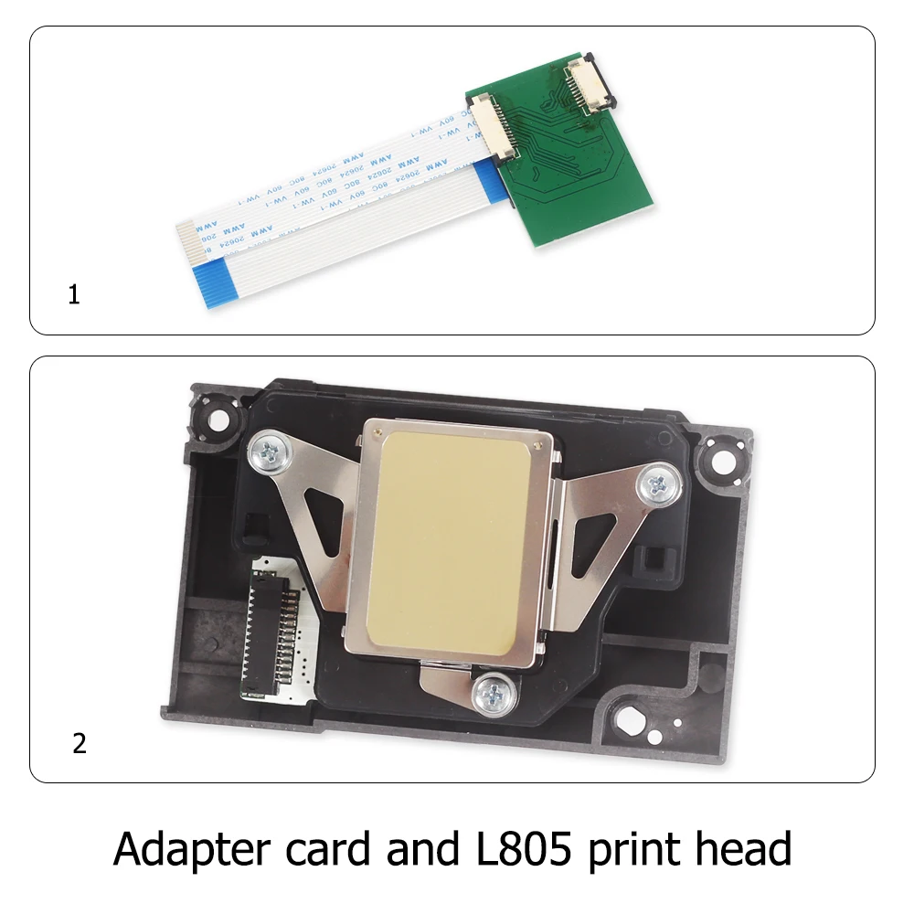 A3 UV DTF L1800 R1390 Printer Print Head to For Epson L805 L800 Printer Head Adapter Motherboard Card A3 to A4 Head Conversion