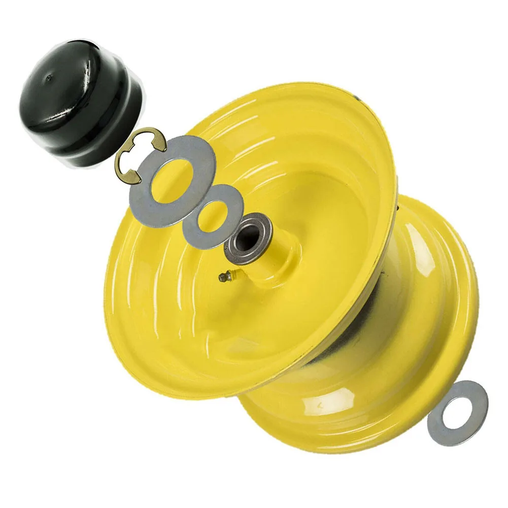 Set of Front Wheel Components for Huskee 121748X 121749X Replaces Multiple OEM Numbers Including 532009040 13359 9040H 532124959