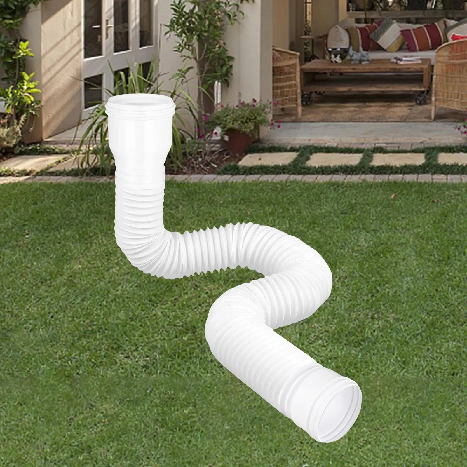 Regengoot Downspout Verlenging Intrekbare Connector Met Schroeven Flexibel