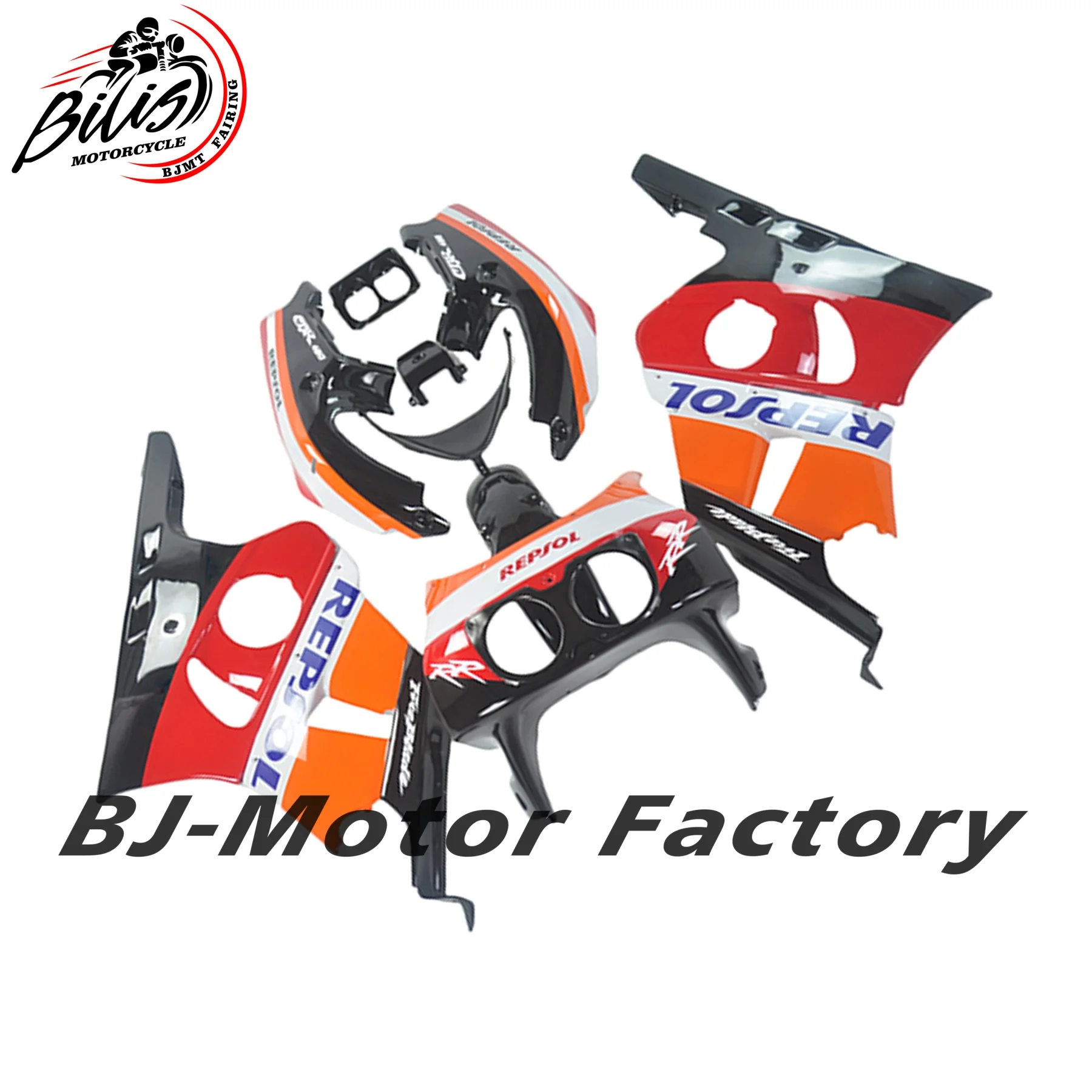 

Fit For Honda CBR400RR NC29 1990 - 1999 Motorcycle Fairing Bodywork Kit Panel Set 90 91 92 93 94 95 96 97 98 98