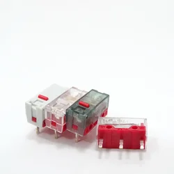 2pcs/pack Defond DMP1101 Mouse Micro Switch 50 Millions Click Lifetime Soft Hand Feeling Pro Gaming Mice Micro Switches