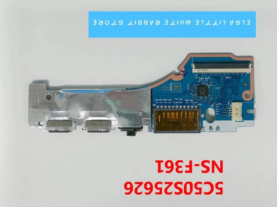 5C50S25626 NS-F361 FOR Lenovo IdeaPad Pro 5 16IMH9 83D4 USB Audio SD Card Power Button Board