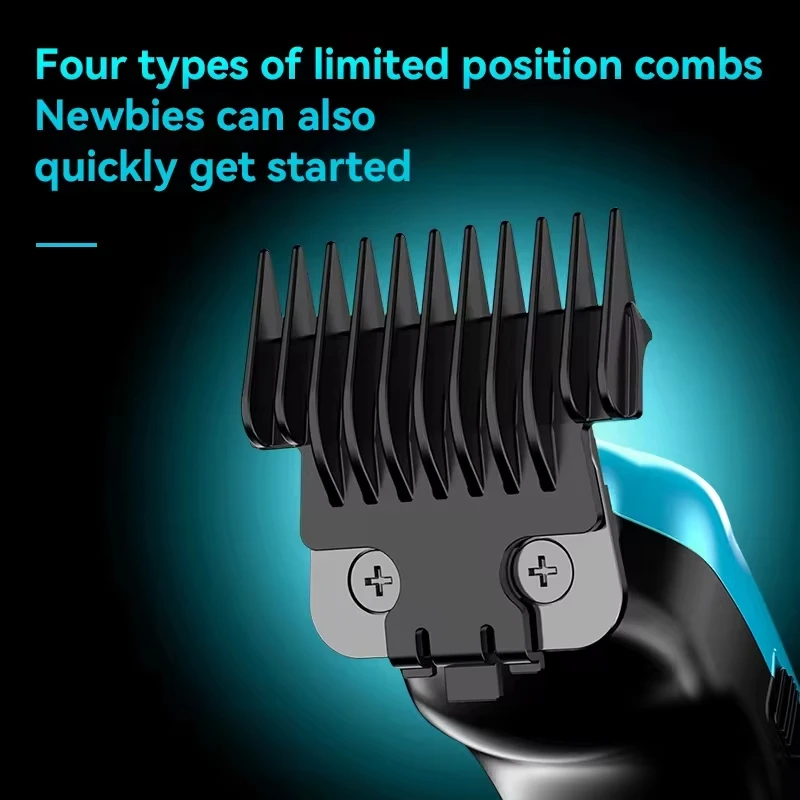 Kemei KM-264 Rechargeable Electric Hair Clipper High Speed Motor Professional Men Barber Clippers Cordless KM-2299 Hair Trimmer