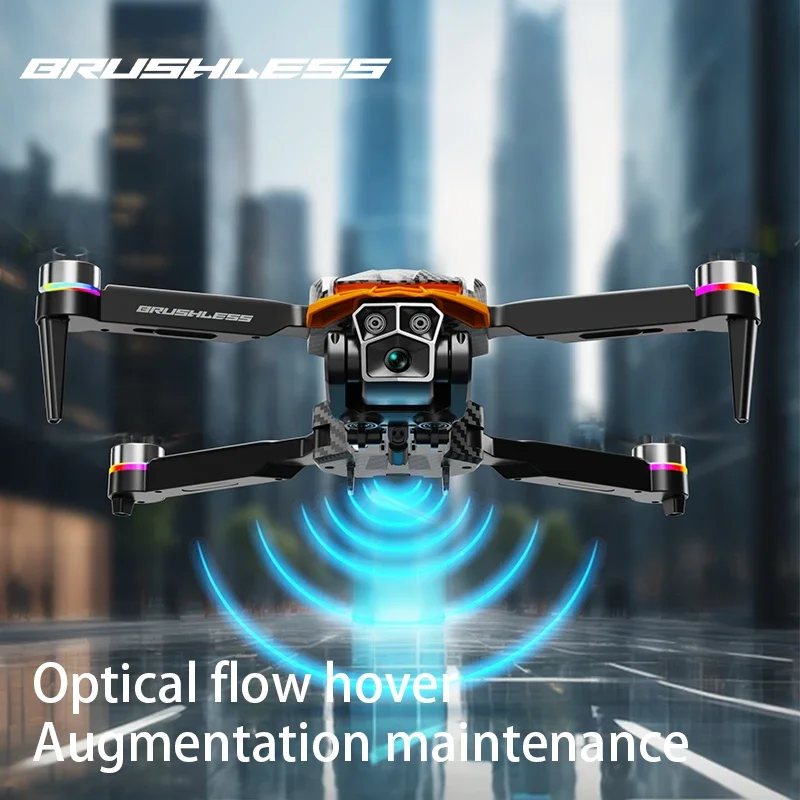 AE4 Pro Drones com posicionamento GPS Modo de rastreamento Tela de gravação Motor sem escova Fotografia aérea de alta definição UAV dobrável