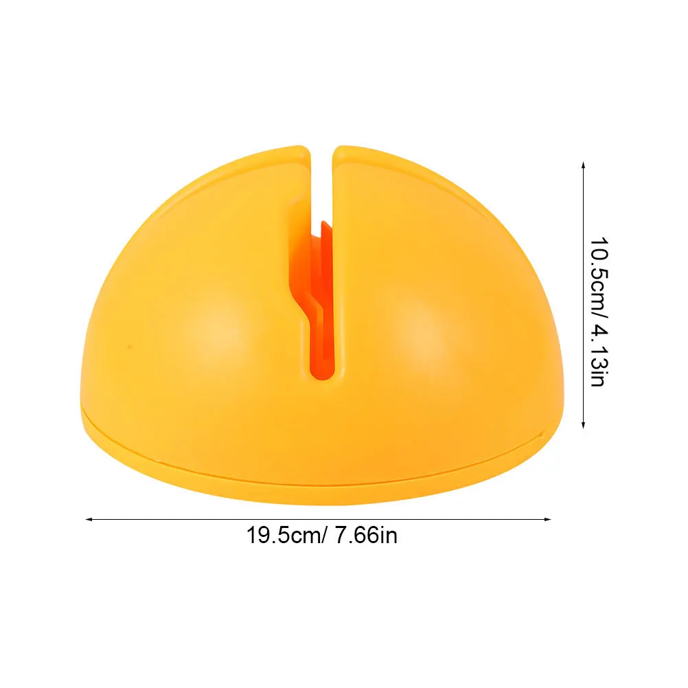 2Pcs Soccer Pole Base Weighted Plastic Base for Football Training Agility Poles Basketball Skill Development Tool Versatile