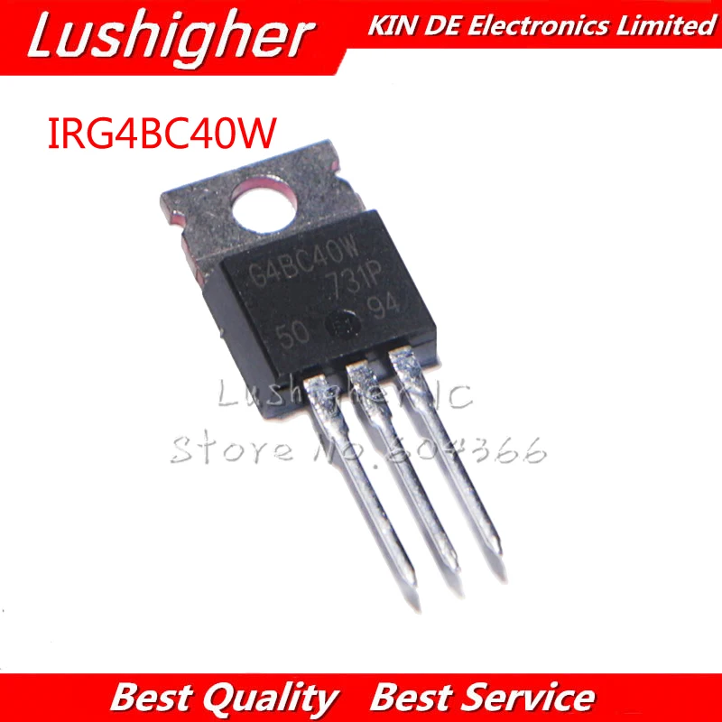 10pcs G4BC40W TO-220 IRG4BC40W TO220 IRG4BC40 IGBT 600V 40A Original New