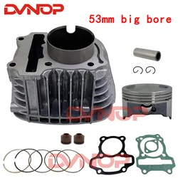 53mm big bore Motorcycle Cylinder Piston Kit  for Honda SDH110-23-25 K2N K1M Wave110 2019