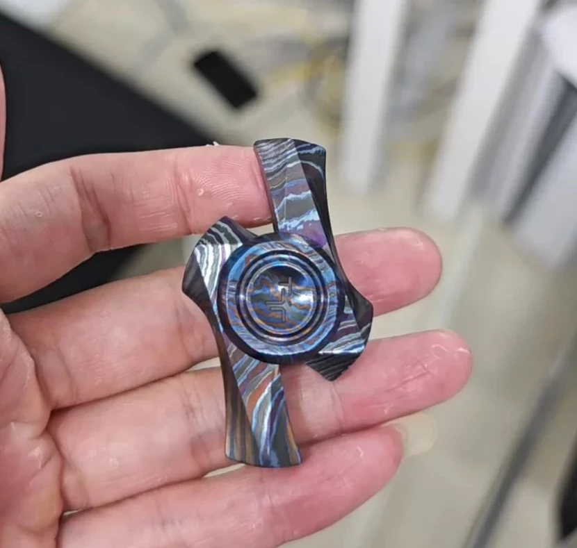 Gebruikt EDC TJR Thunder zircuti spinner fidget decompressiespeelgoed