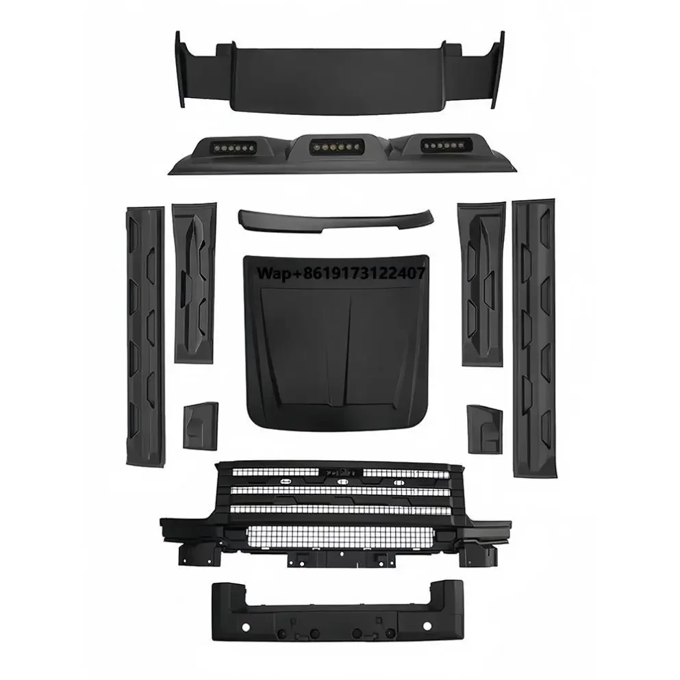 

Huijie ABS Jetour T2 City Hunter Roof Mount Full Body Kit with Strap Installation