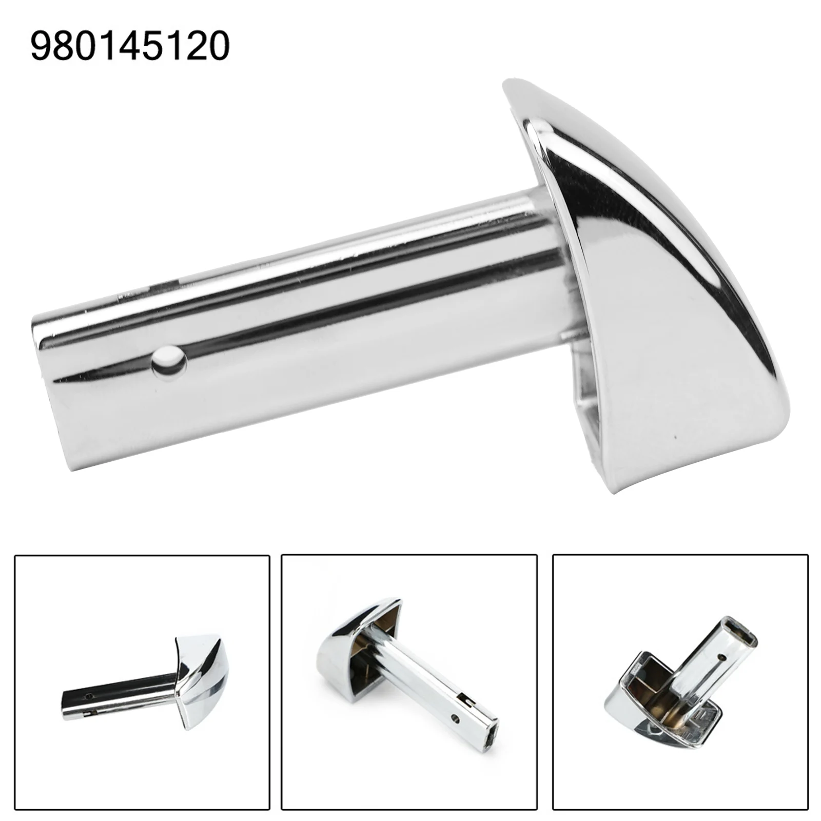

For Maserati For Grancabrio For Granturismo Seat Release Knob 980145120 Chrome Replacement Part for Front Adjustment