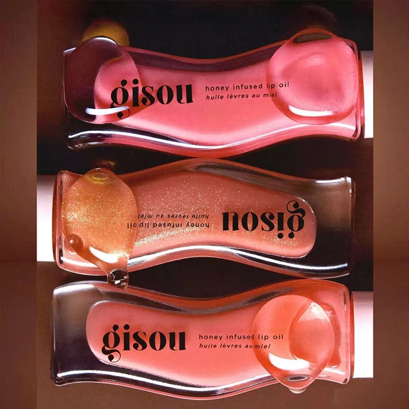 New Gisou Lip Oil Honey Mongo Infused Hair Oil Improve Dry Hair Care Essential Flexibility Long Lasting Fragrance Retention