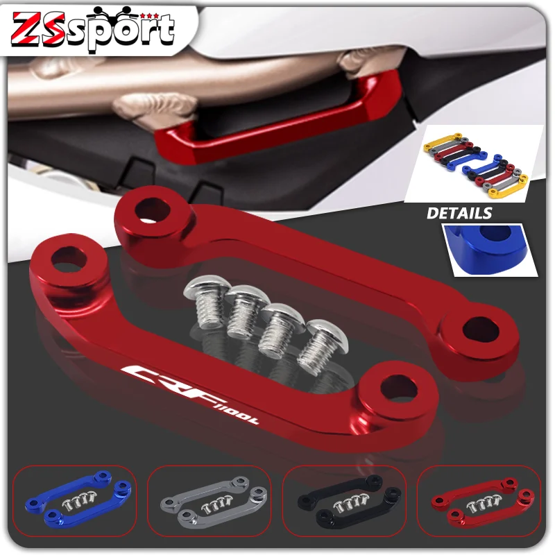 

New 2025 Motorcycle Accessories For CRF1100L CRF 1100L crf1100l CNC Modified Rear Footrest Pedal Remove Decorative Cover