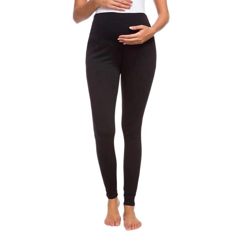 

Maternity Pants Pregnant Women Solid Color Maternity Stretchy Slim Skinny Leggings Pregnancy Pants