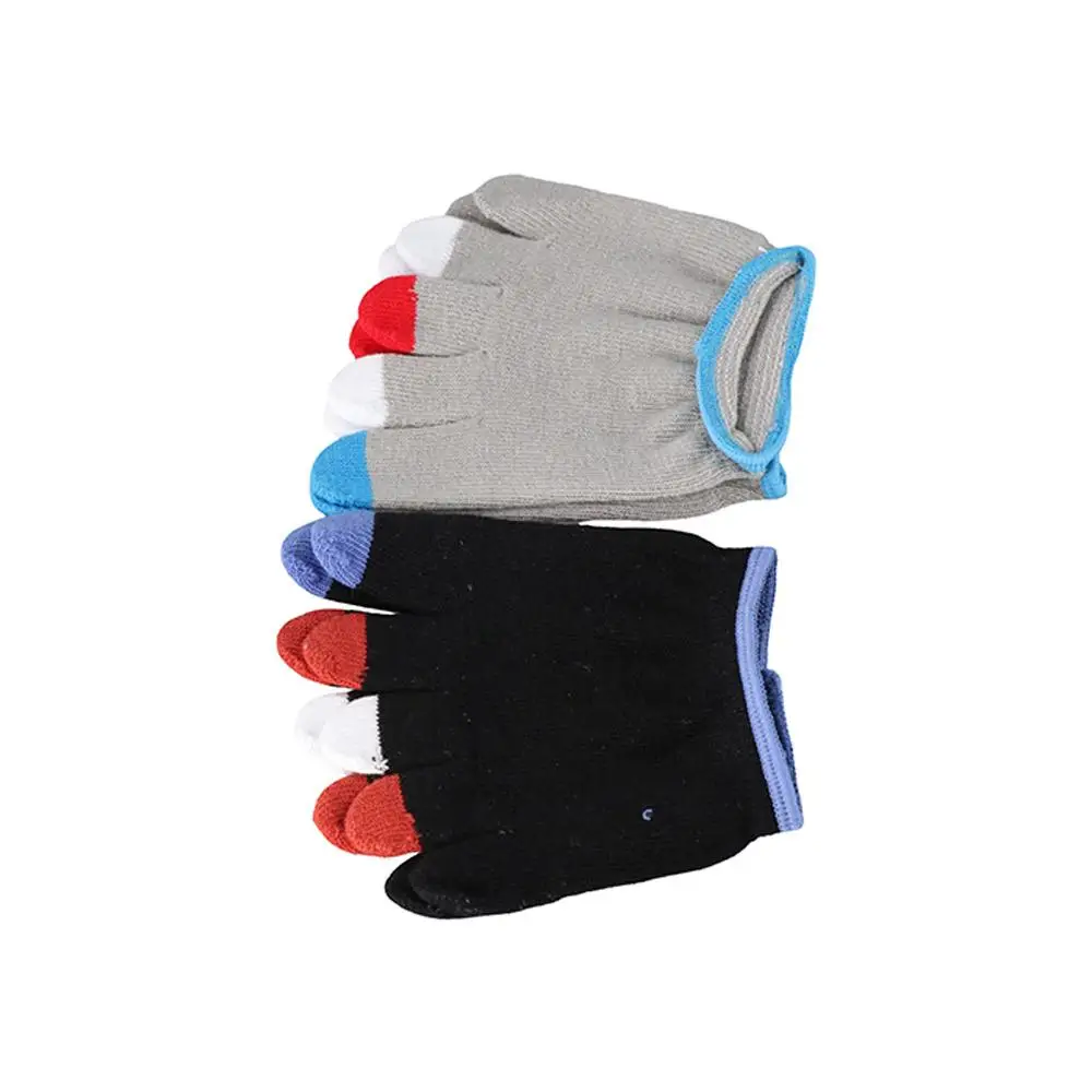 Short Tube Socks Cotton Men Women Toe Cover Invisible Socks Split Toe Socks Men Socks Five-Finger Socks Half Foot Socks