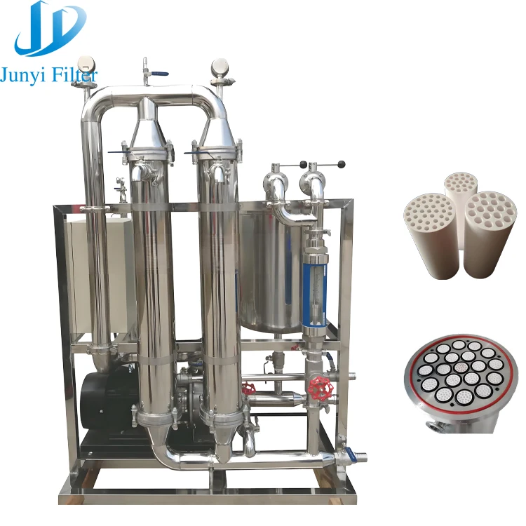 

Zirconia Ceramic UF Membrane System for Nanofiltration Applications