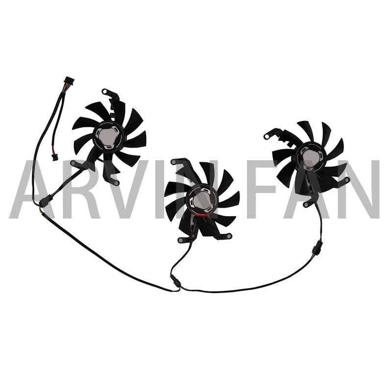 3 Stks/set Cf 8015h 12S 4pin Grafische Kaart Fan Gpu Koeler Voor Zotac RTX3050-8GD6 Rtx 3060 12gd Vga Video Vervangen T128015sm