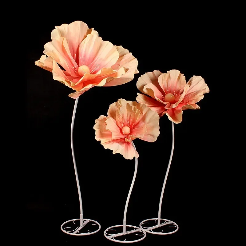 Wedding Backdrop Props Large Road Lead Flower Foam Artificial Flowers T Stage Layout Ornaments Garden Decoration Window Display