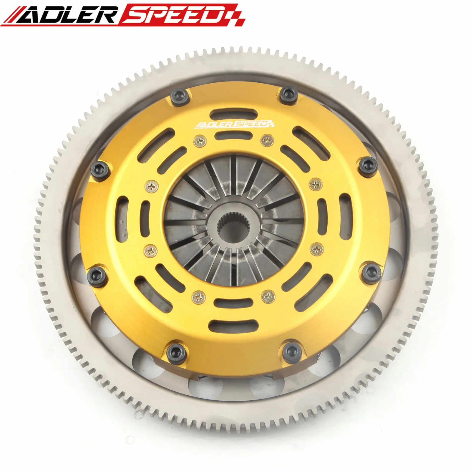 

ADLERSPEED Racing Clutch Twin Disc Kit for VW Corrado SLC/Golf GTI VR6/etta GLI, GLS, GLX VR6/Passat GLX 12-valve; 5-speed
