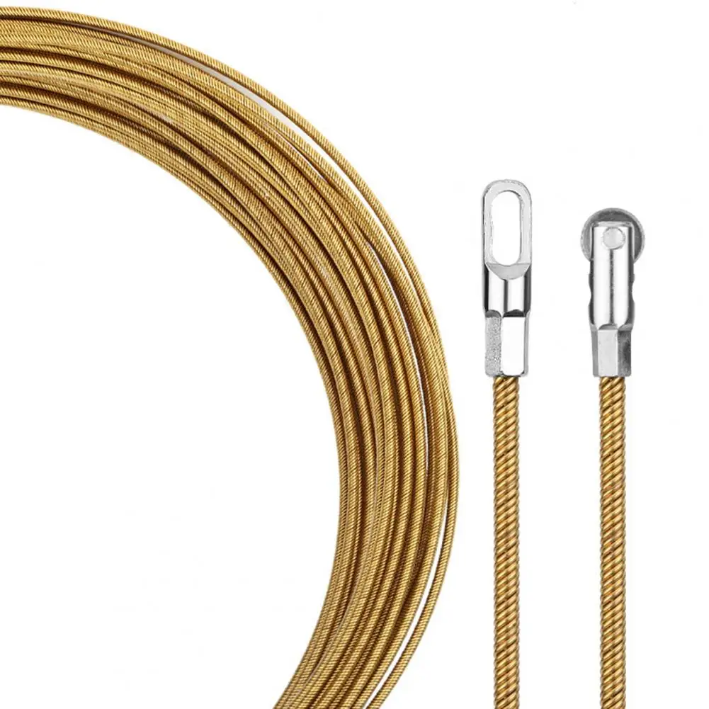 Fishing Line Clamp Wire Puller Lead All-round Wiring Tool High-Strength Spring Steel Multi-Layer Design Smooth Cable Pull Tool