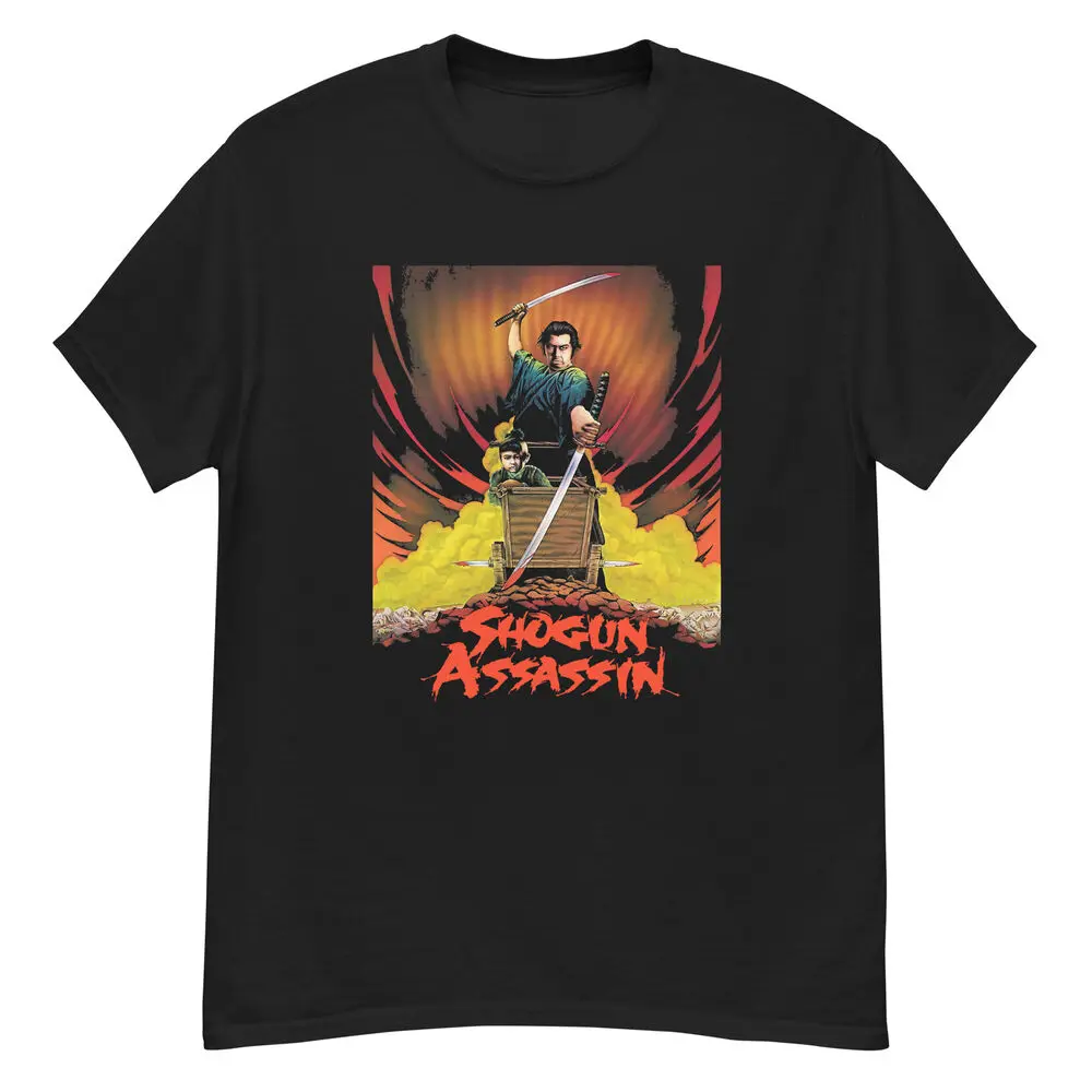 Shogun Assassin (1980) Lone Wolf and Cub t-shirtHigh Quality 100%Cotton Short Sleeve