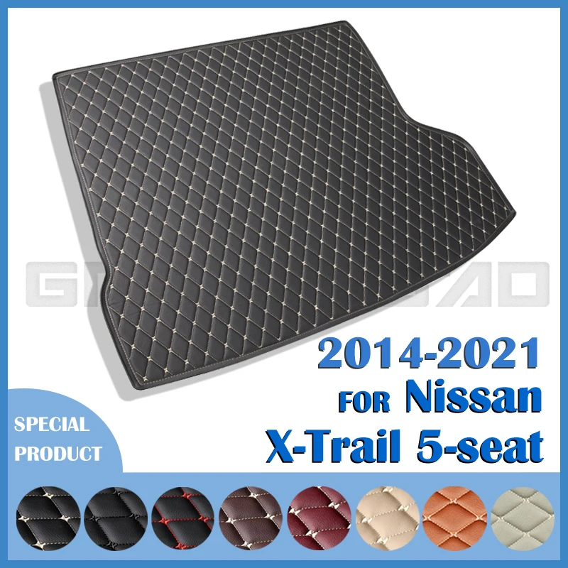 

Car Trunk Mat For Nissan X-Trail 5-Seat 2014 2015 2016 2017 2018 2019 2020 2021 Custom Car Accessories Auto Interior Decoration