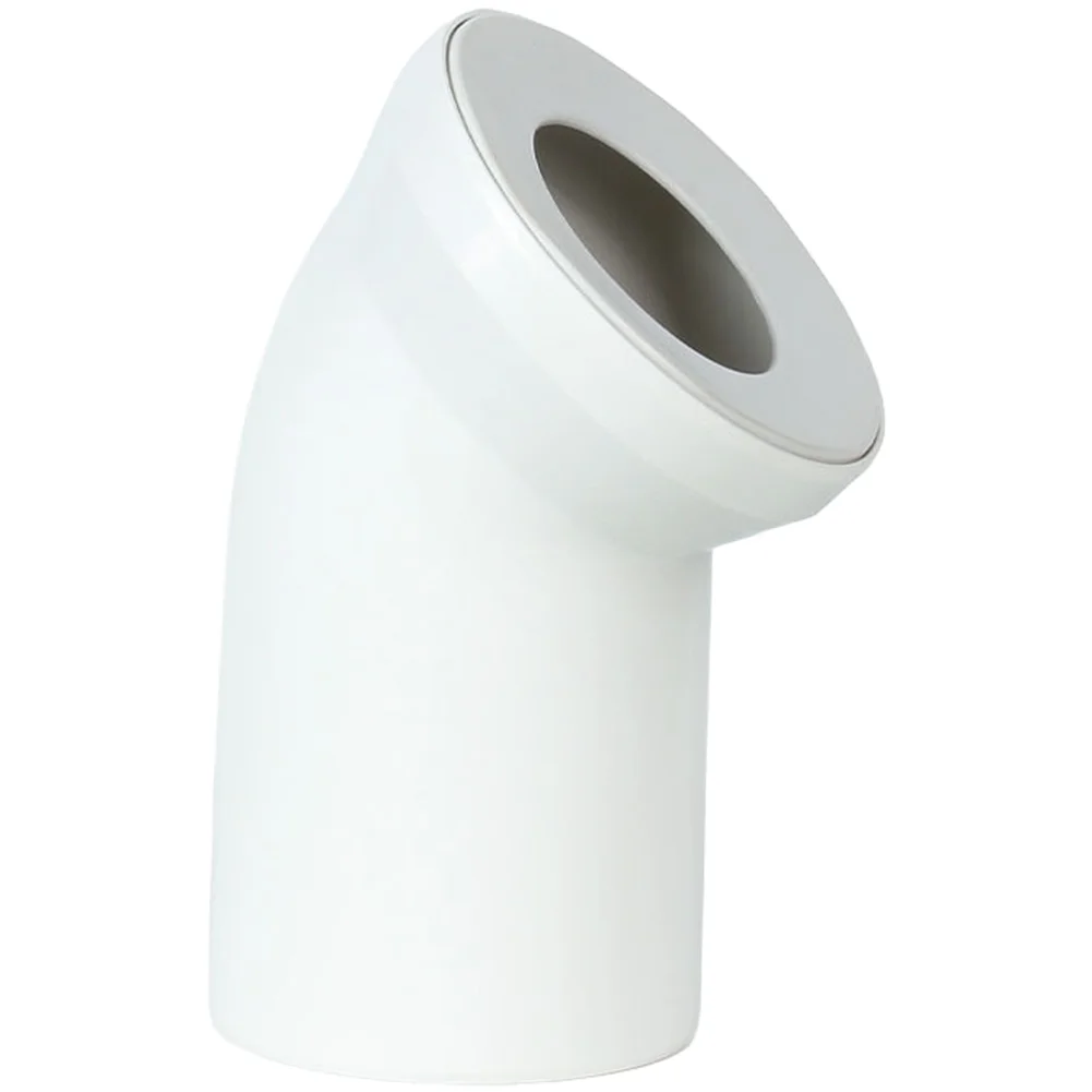 Offset Toilet Drain Pipe DN110 Wall Mount Compatible with Side Discharge WC Pan 22 45 90 Degree Bend PP Material