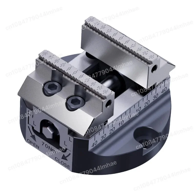 4 Axis 5 Axis Self Centering Dovetail Vise HRC58-62 Hardness Precision Surface Grinding Zero Point Quick Change Fixture CNC