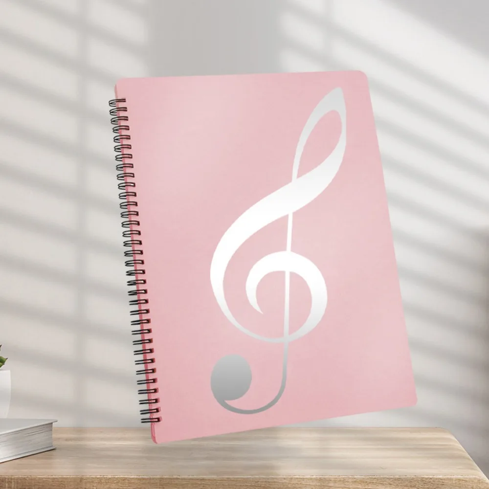 Flexible Multi-layer Music Score Folder 40 Pages Writable Piano Music Score Folder Fits Letter Size Detachable