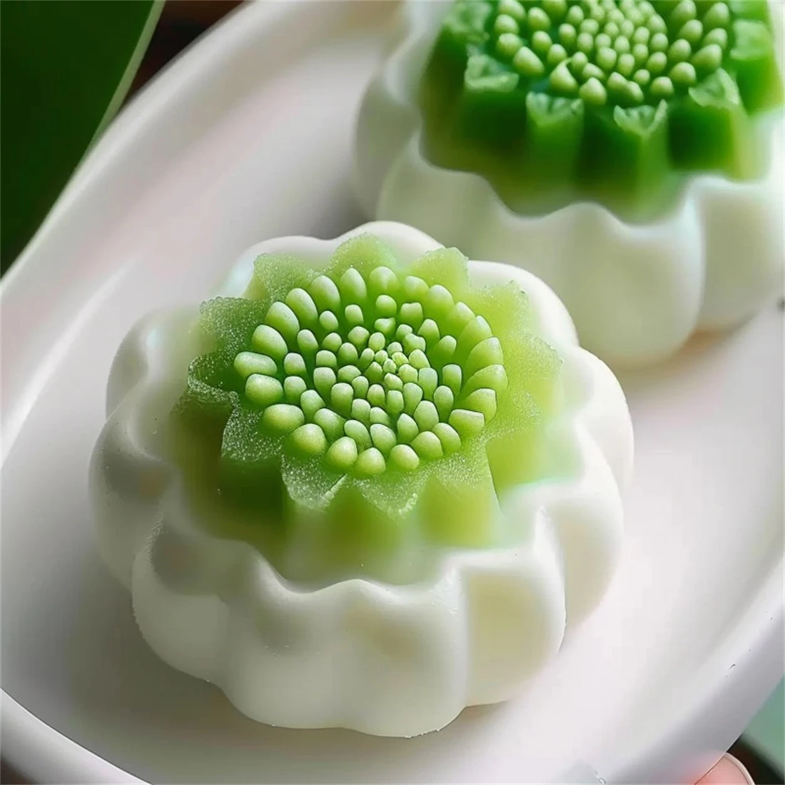 3D Flower Bud Candle Silicone Mold High Quality DIY Flower Soap Aromatherapy Mold Cake Chocolates Food Grade Silicone Mold