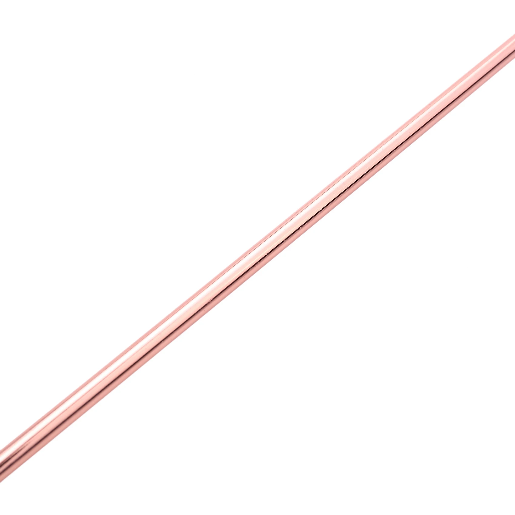 17 Inch Adult Heavy Duty Strong Rose Gold Clothes Hangers, Heavy Duty Clothing Hangers With Notches (Pack Of 15)