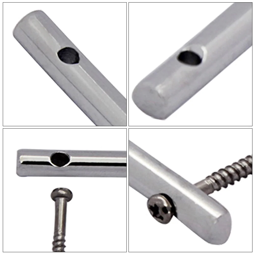 

Retainer Metal Parts Electric Accessories Press String Screws Included Smooth Durable Tuning Stable String Retainer Bar Wide For