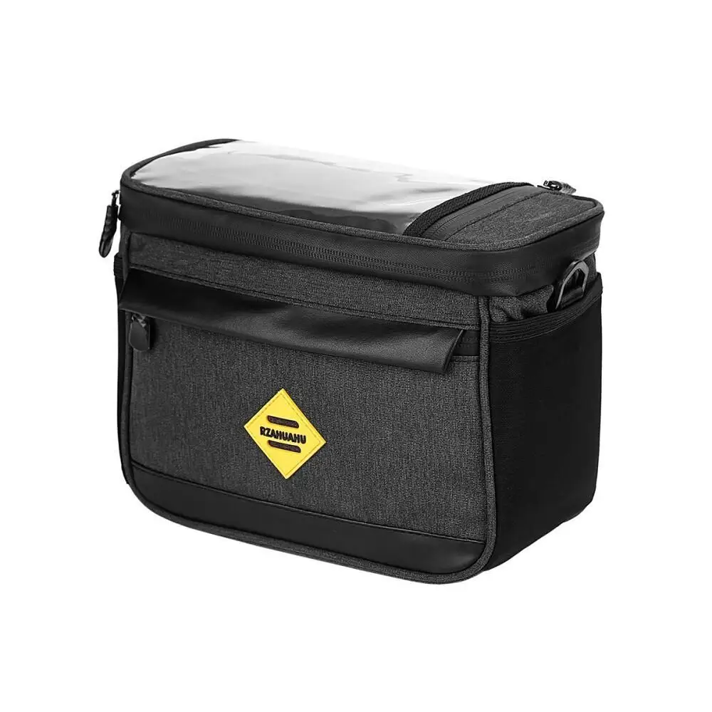 AliExpress NONE Bike Front Bag Portable Bike Mountain Bike Handlebar Bag Multi-Pocket MTB Storage Bag Large Capacity Waterproof Bike Bag