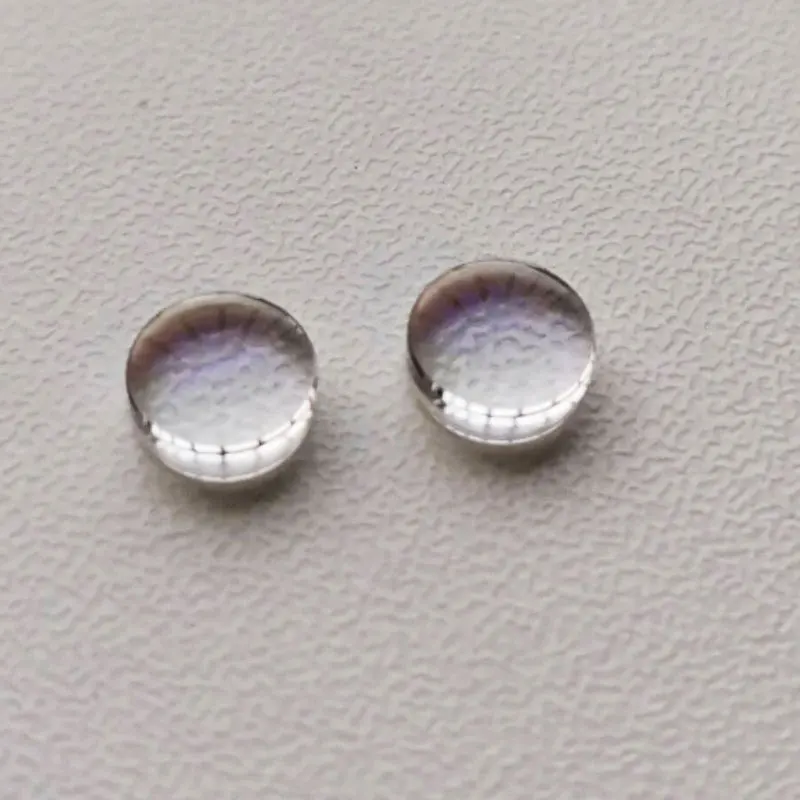 3mm Optical Collimating Aspheric Glass Focusing Lens Semiconductor Optoelectronic Laser Component