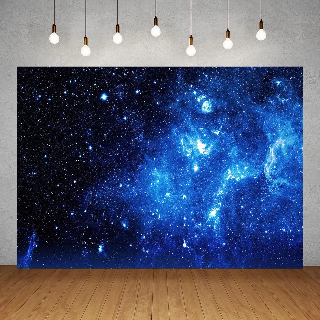Starry Dark Sky Night Photography Backdrop, fundo completo personalizado para o bebê, Children Portrait Photocall, Photo Studio