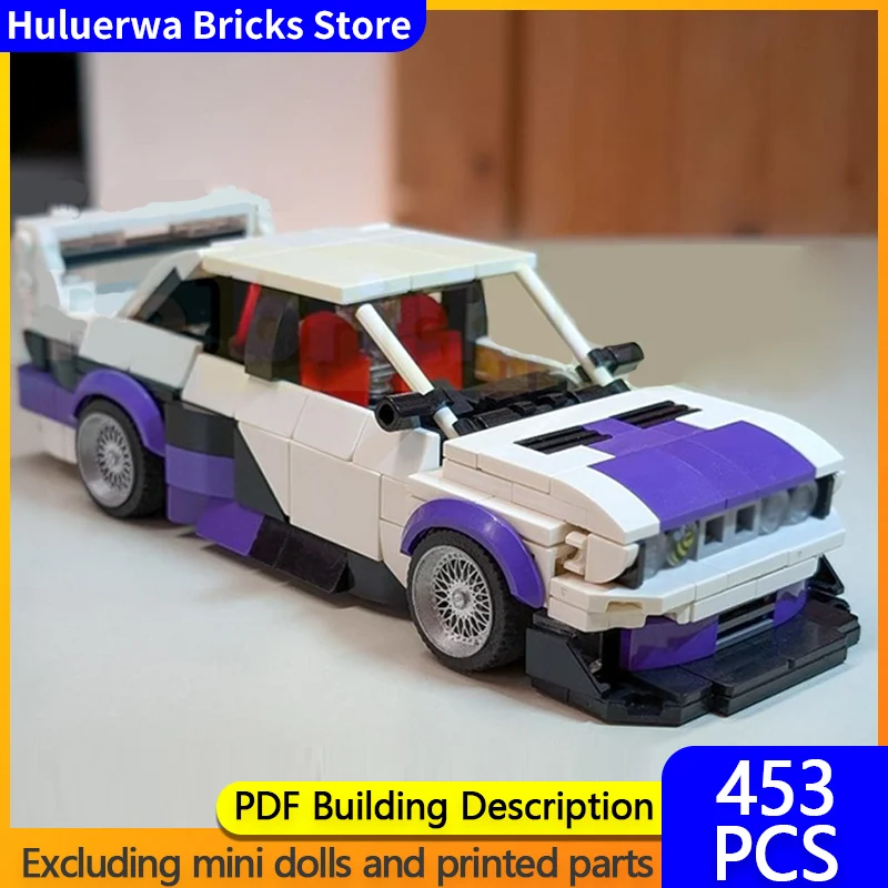 

Speed Racing Car Model MOC Building Bricks E30 M3 DTM Racing Car Modular Technology Gifts Holiday Assemble Children Toys Suit